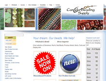 Tablet Screenshot of canbead.com